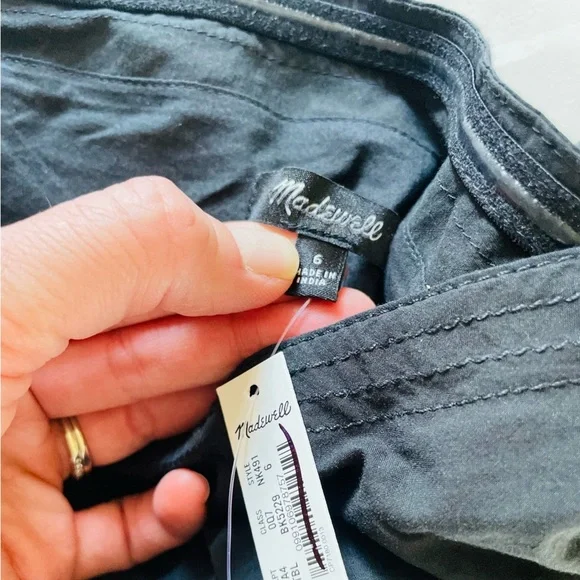 Madewell Ruffle One-Shoulder Midi Dress - Picture 13 of 16